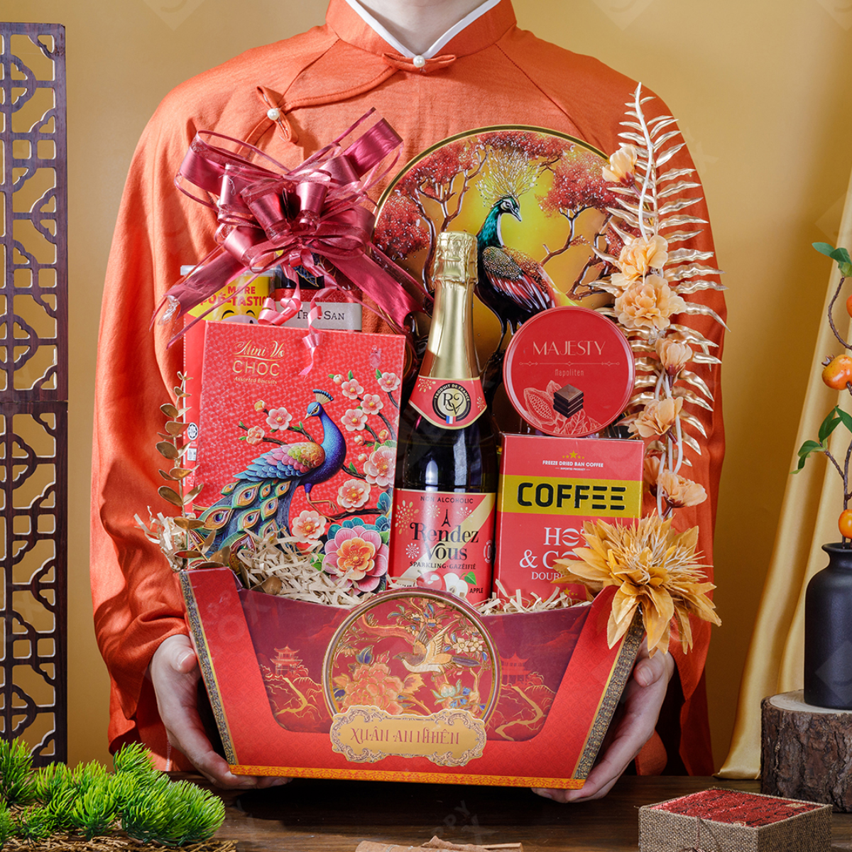 Giỏ quà Tết
